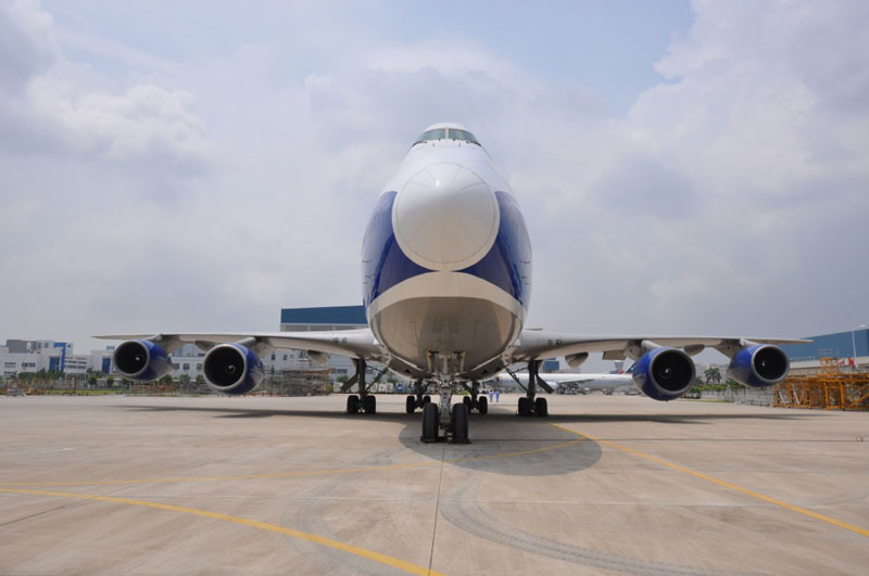 Our 1st Boeing 747. Xiamen (China). MSN 24387.